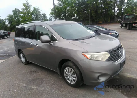 2012 Nissan Quest S z USA, uszkodzony, nr VIN JN8AE2KP9C9032154